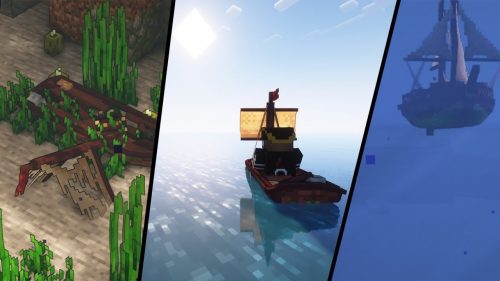Swashbucklers Mod (1.19.2, 1.18.2) – Pirate Ship, Hand Cannon Thumbnail