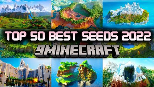 Top 50 Best Seeds 2022 for Minecraft 1.19.4, 1.19.2 – Bedrock Edition + Java Thumbnail