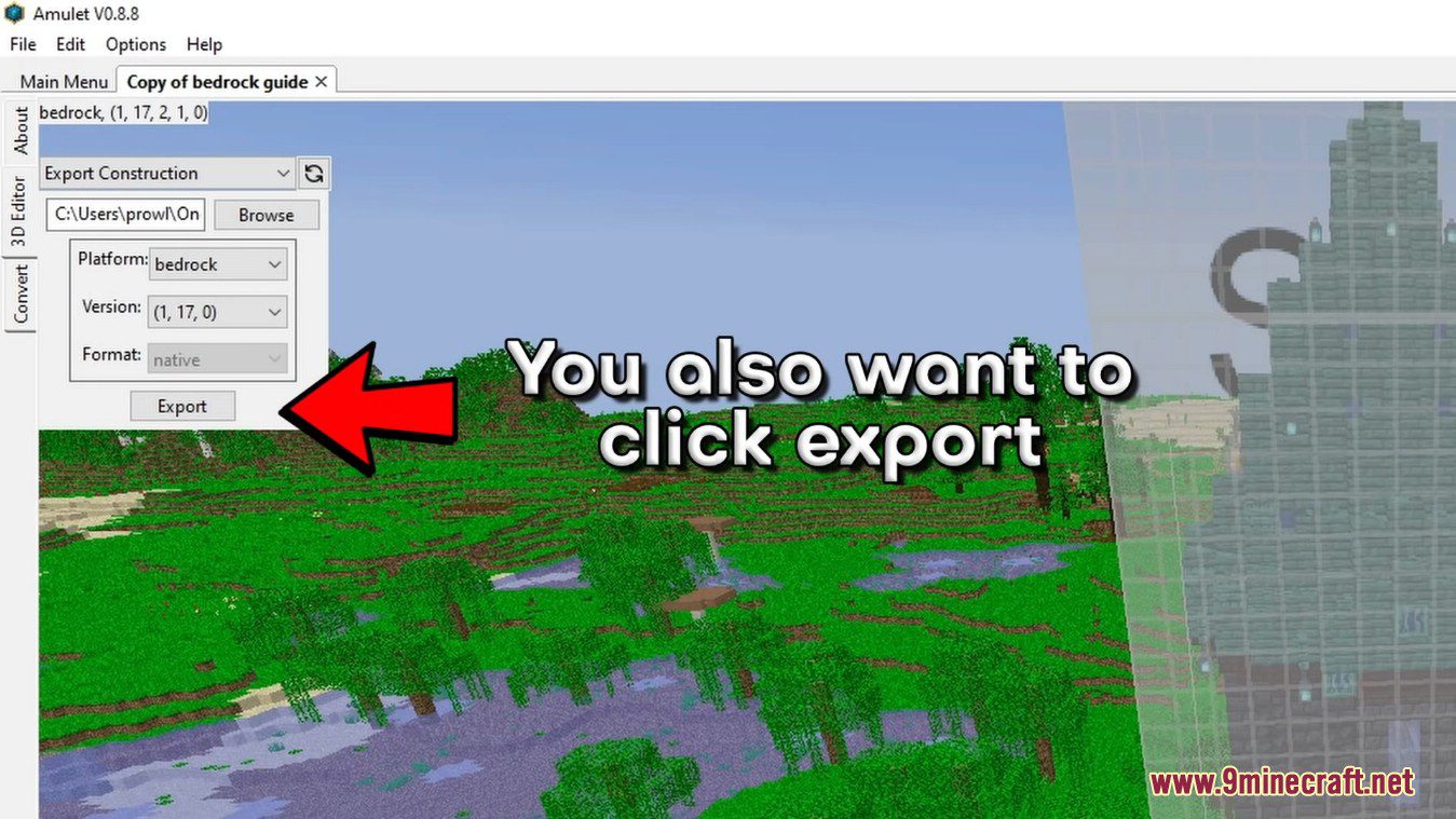 Amulet Map Editor Tool 1Minecraft