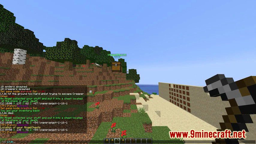 Angel Chest Plugin - 1Minecraft