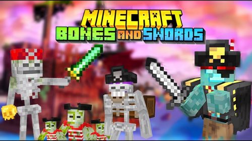 Bones And Swords Mod (1.18.2, 1.16.5) – Pirate Themed Thumbnail