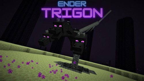 Ender Trigon Mod (1.19.4, 1.19.2) – Hardcore version of Ender Dragon Thumbnail