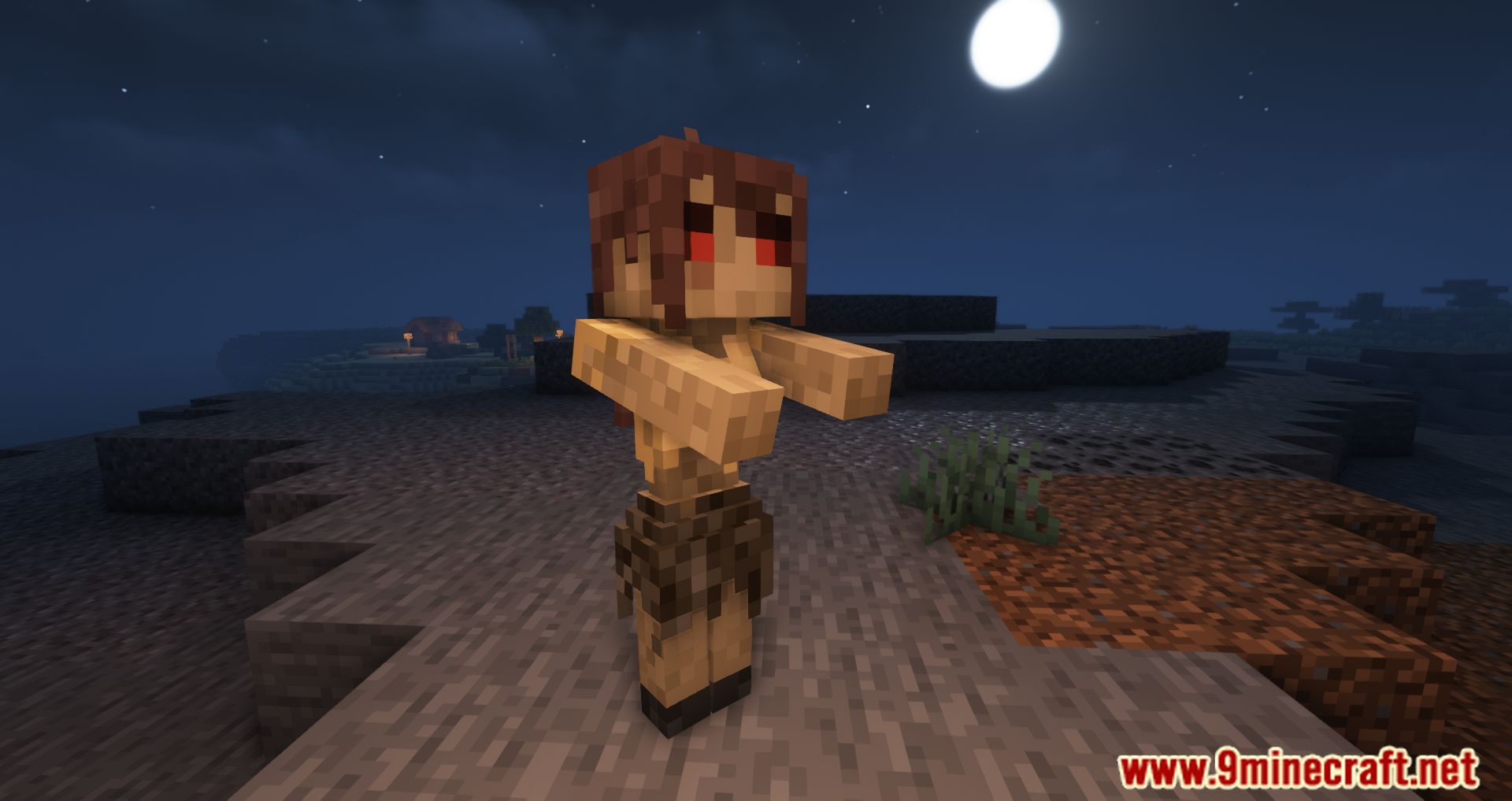 Hostile Mobs and Girls Mod (1.19.4, 1.18.2) - Be Careful With The Monster Girls 3