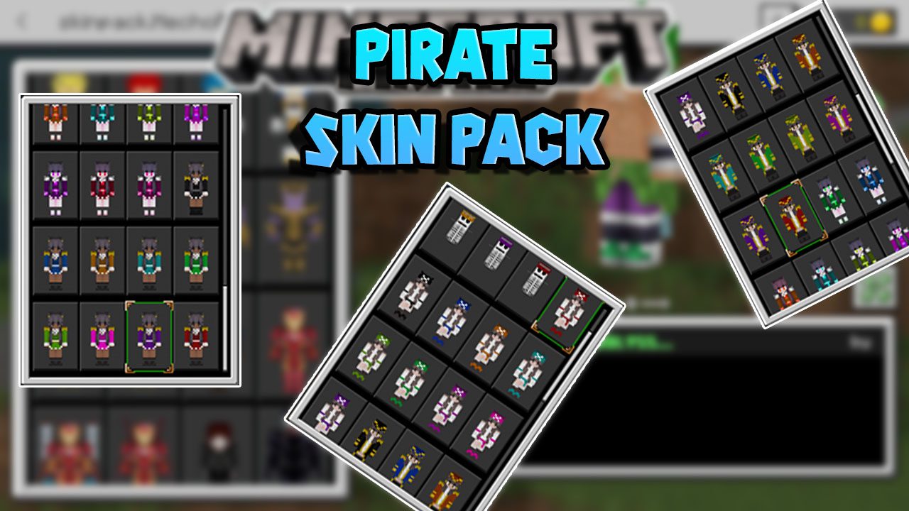 Pirates Skin Pack (1.19) - MCPE/Bedrock 1