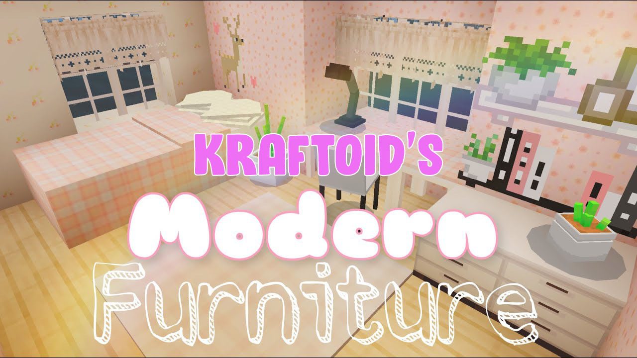Kraftoids Modern Furniture Addon Mcpe 1Minecraft