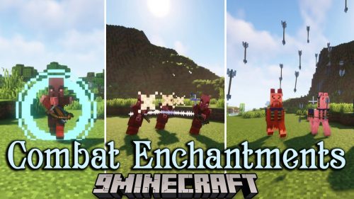 Combat Enchantments Mod (1.19.4, 1.18.2) – Weapon Enchants Thumbnail