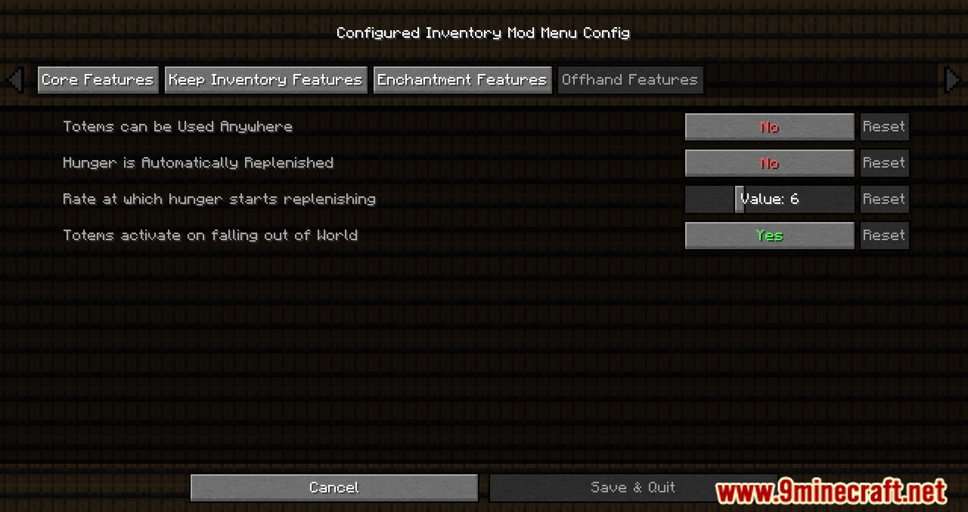 Configured Keep Inventory Mod - 1Minecraft