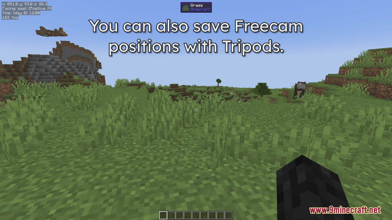 Freecam mod 1minecraft