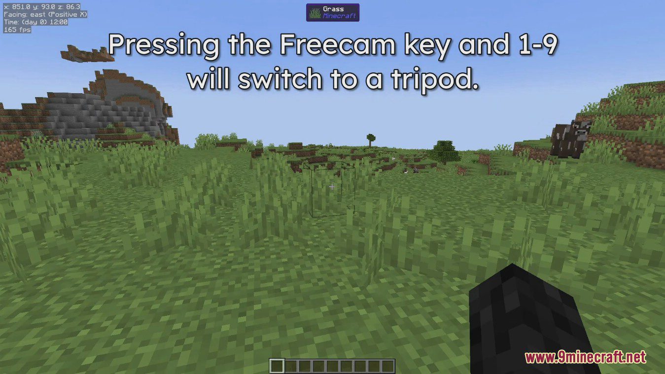 Freecam mod 1minecraft