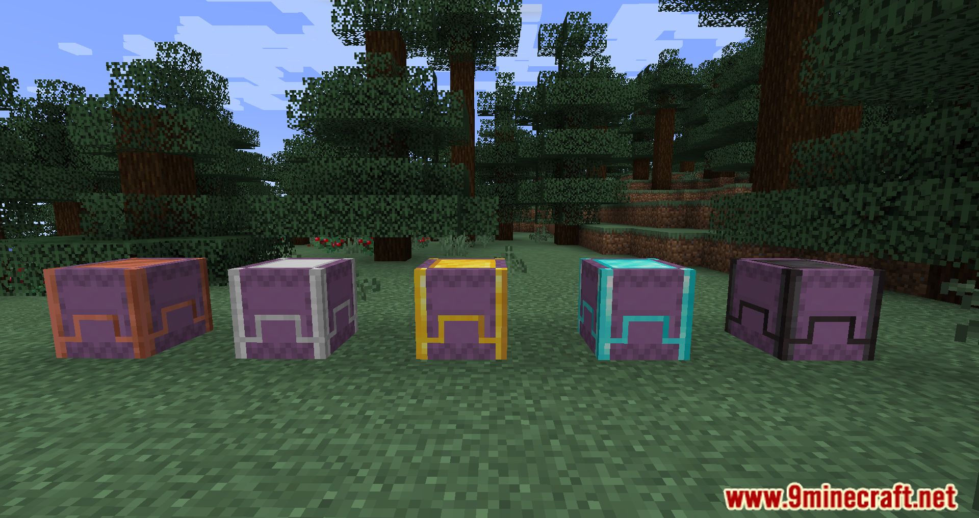Reinforced Shulker Boxes Mod 1Minecraft