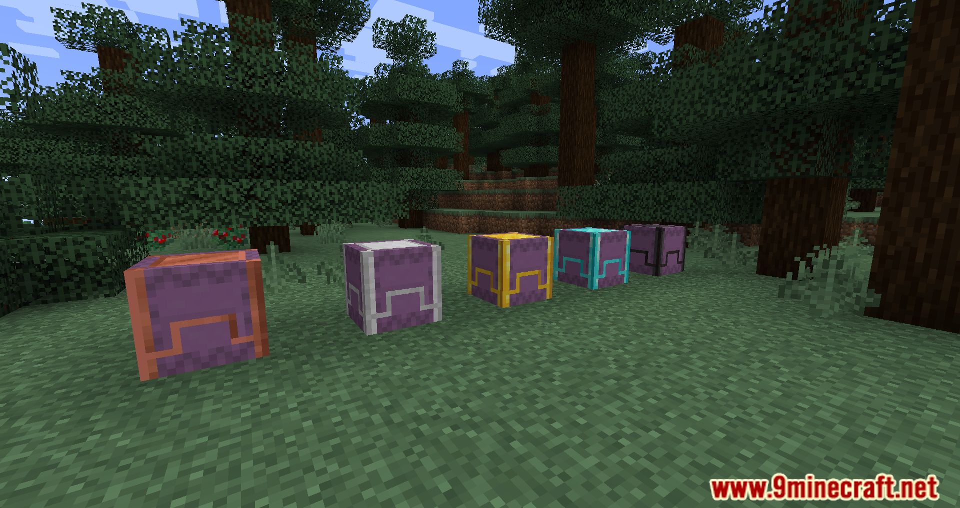 Reinforced Shulker Boxes Mod 1Minecraft