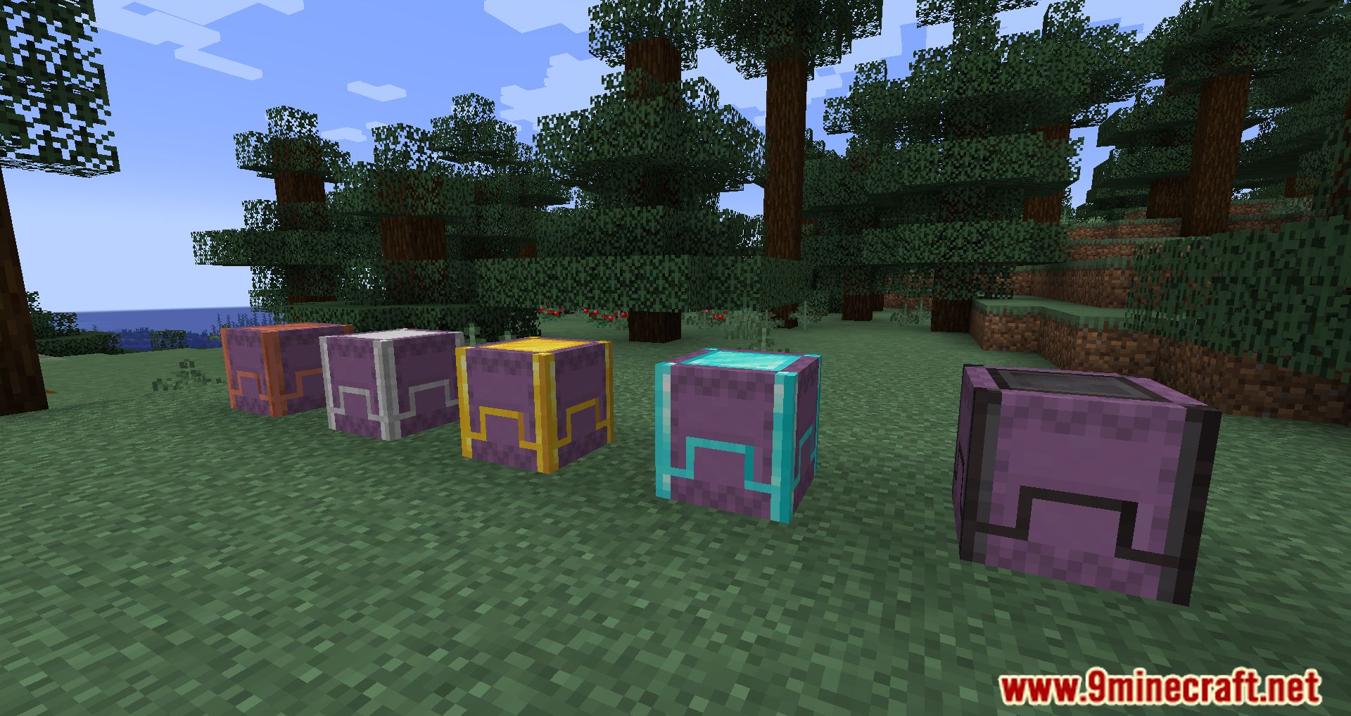 Reinforced Shulker Boxes Mod 1Minecraft