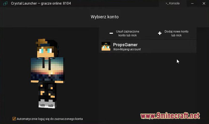 Crystal Launcher - 1Minecraft