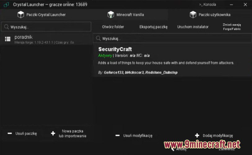 Crystal Launcher - 1Minecraft