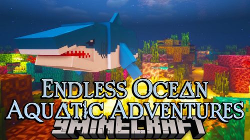 Endless Ocean Aquatic Adventures Mod (1.19.2, 1.18.2) – Beautiful Ocean Animals Thumbnail