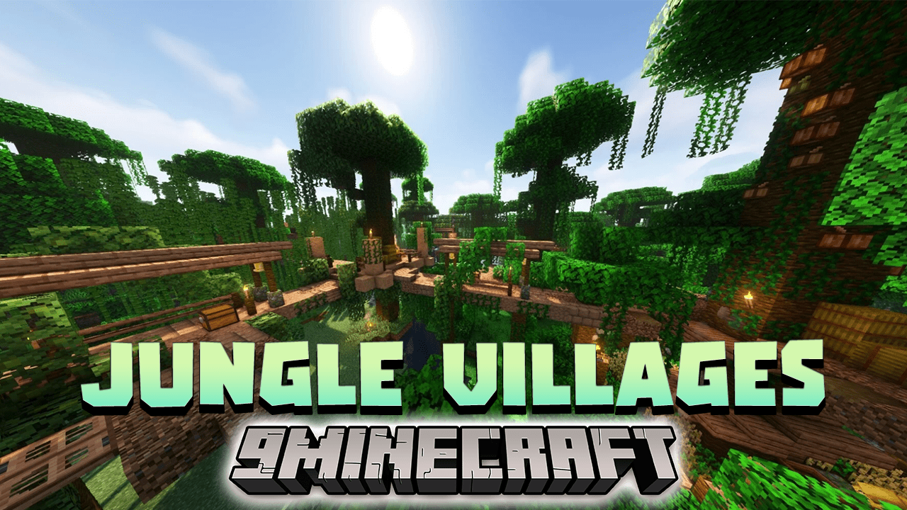 Jungle Villages Data Pack - 1Minecraft