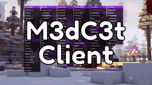 M3dC3t Client (1.12.2) – Leaked Client for Crystal PvP Thumbnail