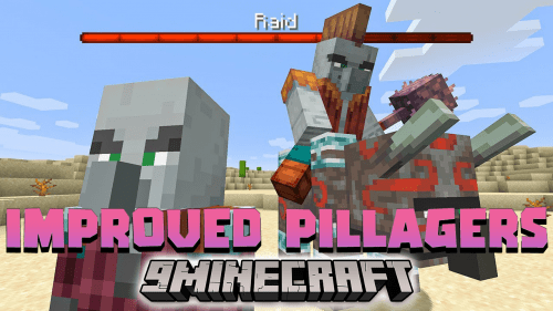Minecraft But Pillagers Improve Over Time Data Pack (1.19.4, 1.19.2) Thumbnail