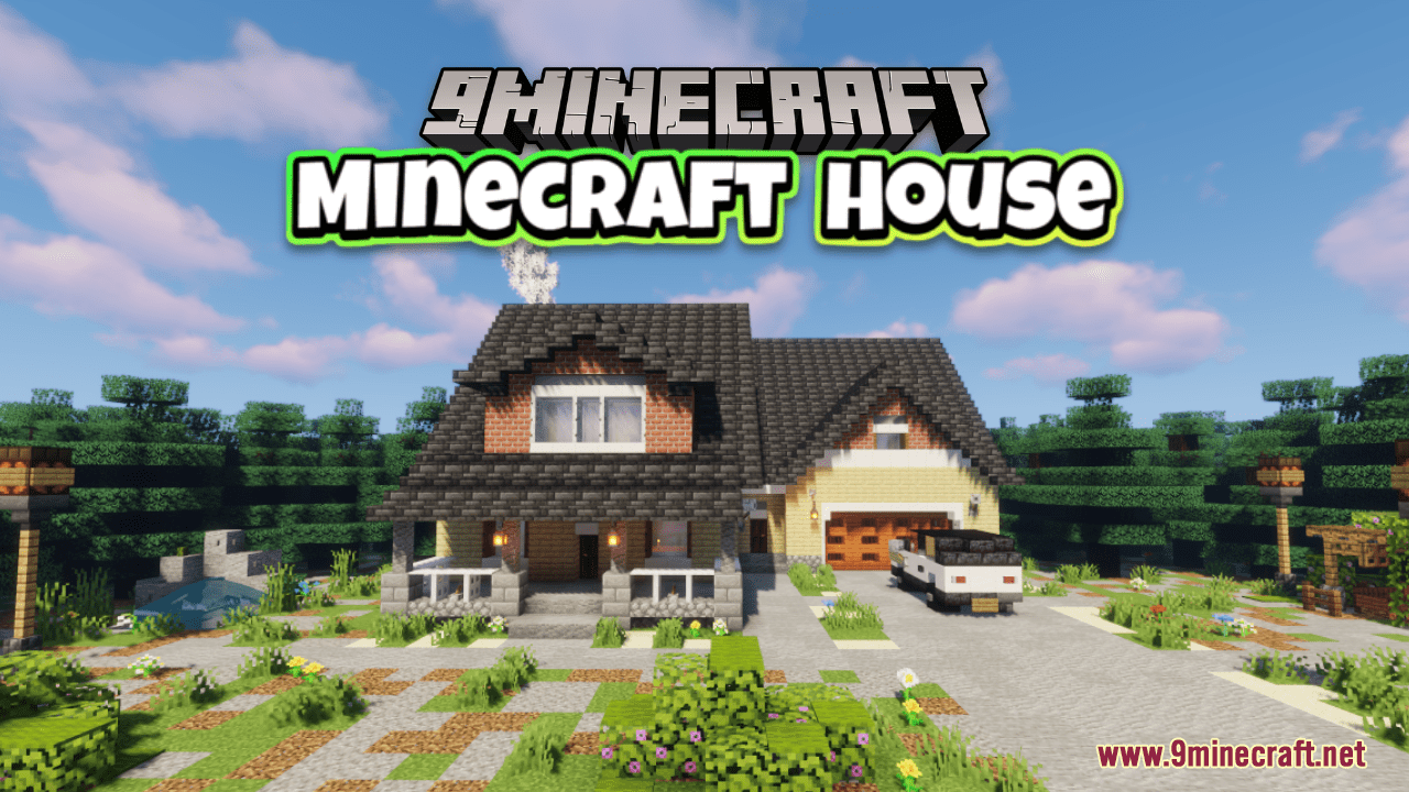 Minecraft House Map - 1Minecraft