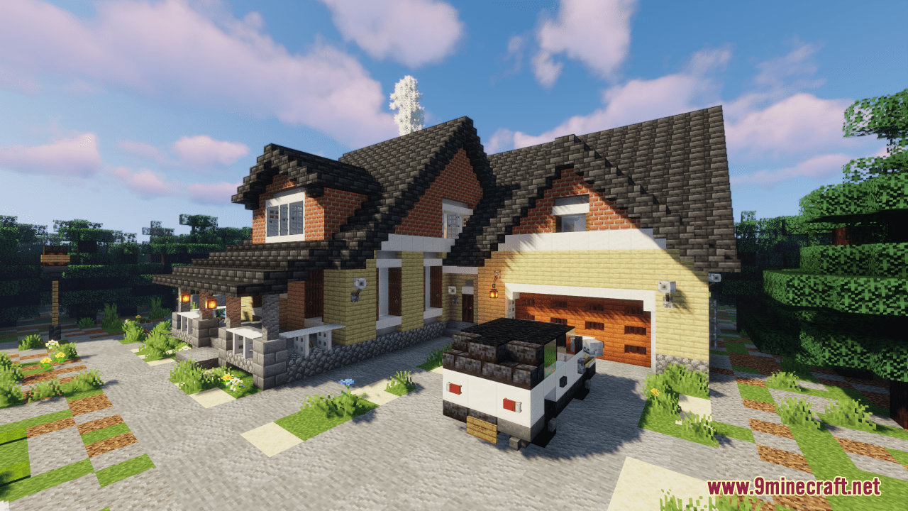 Minecraft House Map - 1Minecraft