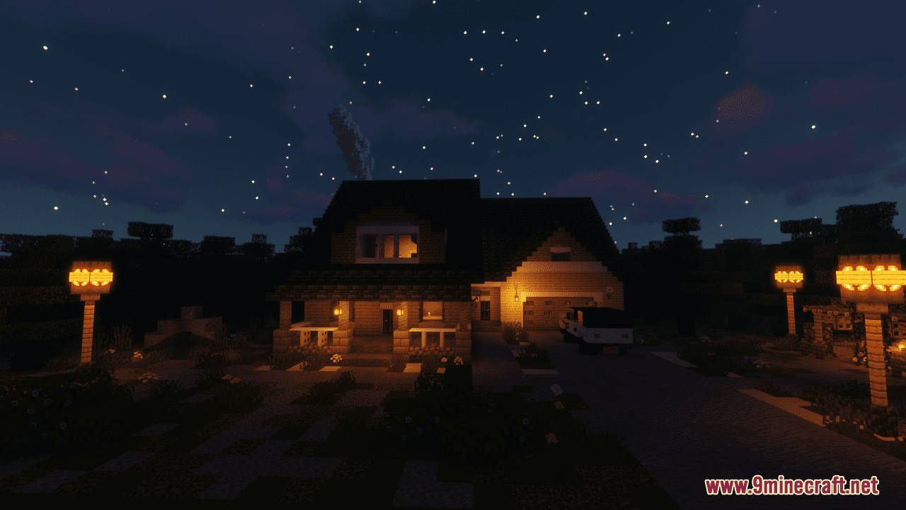 Minecraft House Map 1Minecraft