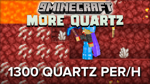 More Quartz Drop Data Pack (1.19.4, 1.19.2) – Better Quartz! Thumbnail