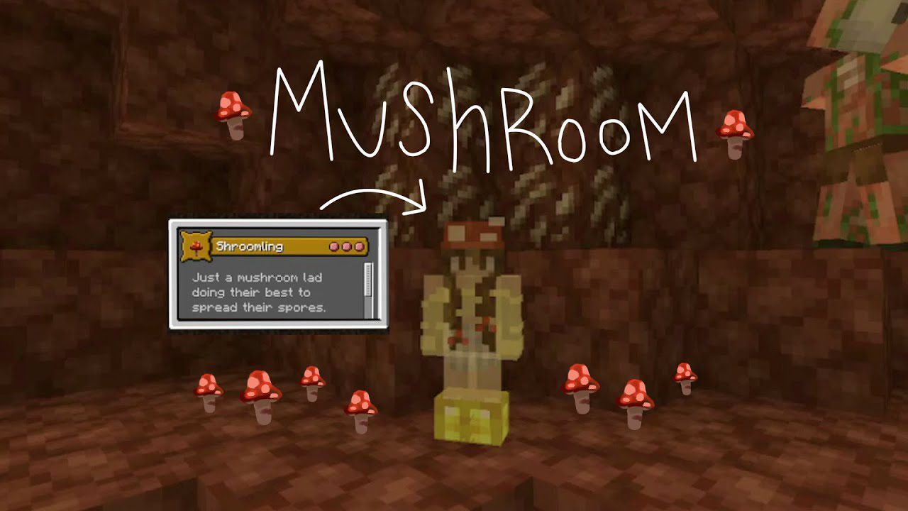 Mushroom Origins Mod (1.18.1) - Becoming A Mushroom 1