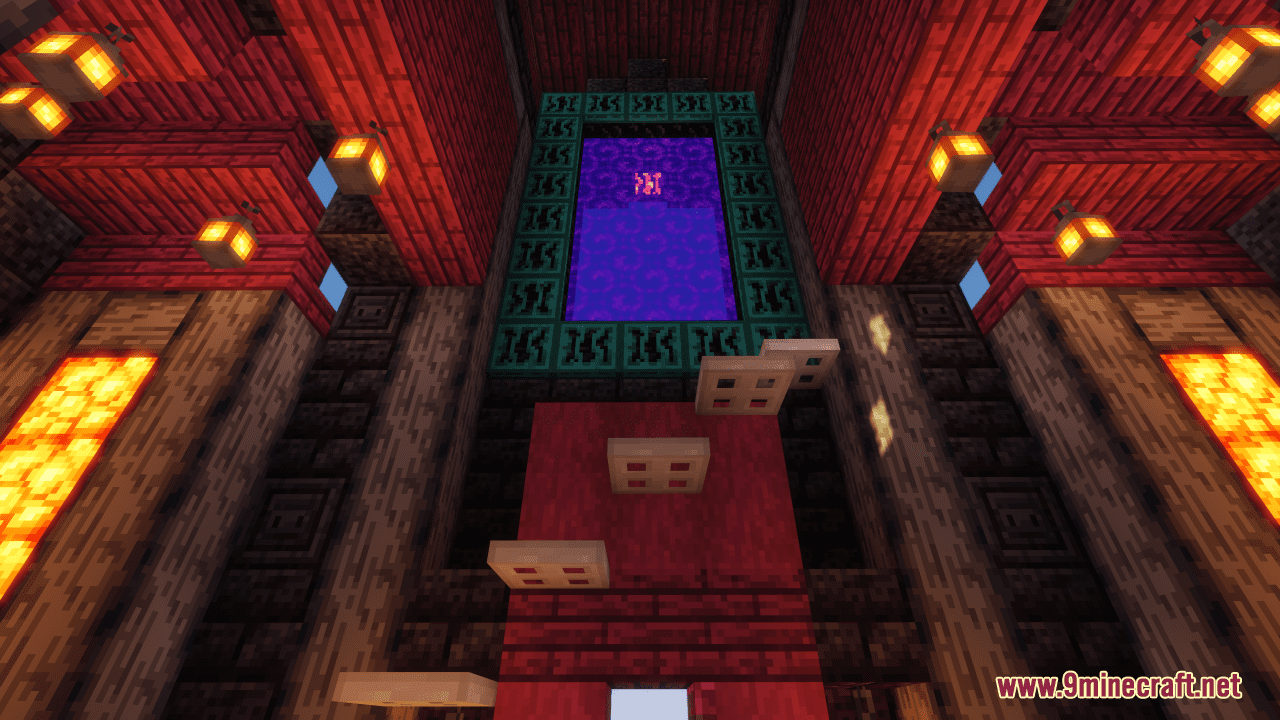 Nether Crimson House Map (1.19.4, 1.18.2) - Fresh From The Nether 11