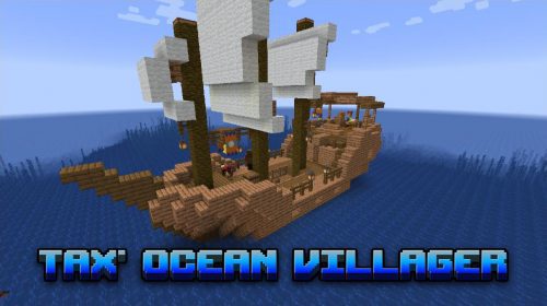 Ocean Villager Mod (1.19.3, 1.18.2) – New Ships and Villagers Thumbnail