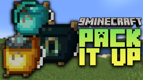 Pack It Up! Mod (1.19.3) – A Simple Backpack Mod Thumbnail