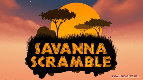 Savanna Scramble Map (1.19.4, 1.18.2) – Let’s Go To Africa! Thumbnail
