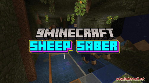 Sheep Saber Map (1.19.4, 1.18.2) – Beat Saber But With Sheeps! Thumbnail