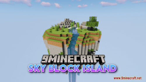 Sky Block Island Map (1.19.4, 1.18.2) – Sky Island with Traders Thumbnail