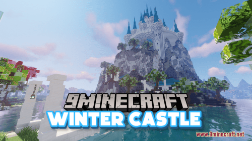 Winter Castle Map (1.19.4, 1.18.2) – Frozen Kingdom Of Your Own Thumbnail