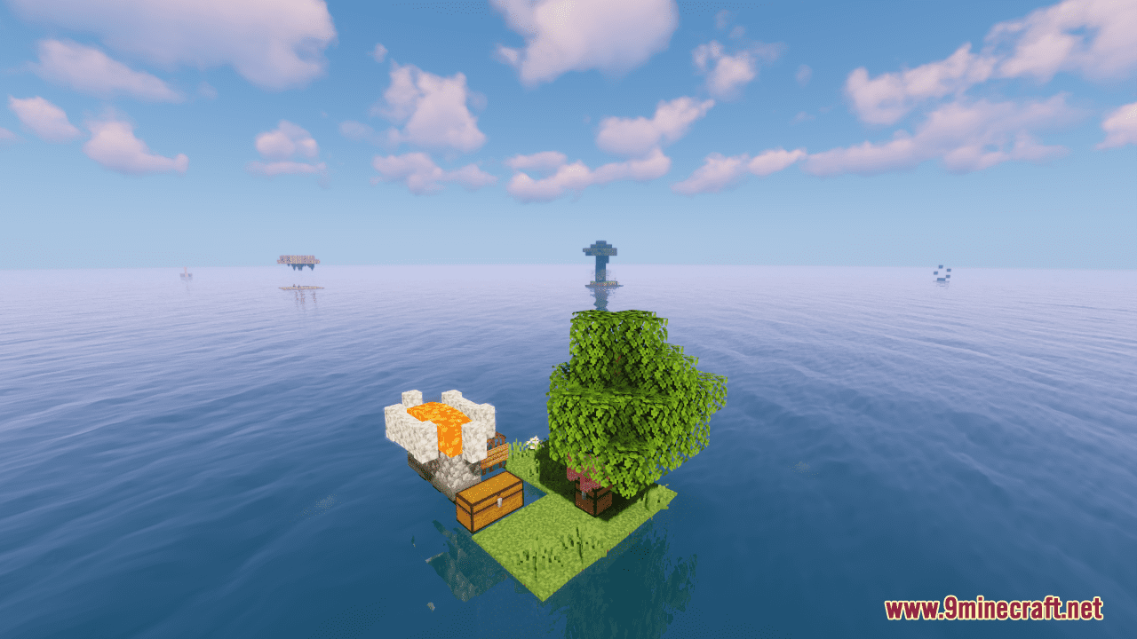 Acid Island Map (1.19.4, 1.18.2) - Don't Touch the Water! 3