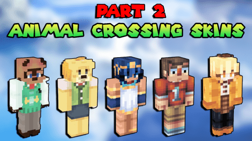 The Cutest Animal Crossing Minecraft Skins In 2023 [Part 2] Thumbnail