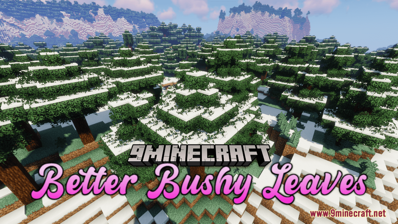 Better Bushy Leaves Resource Pack - 1Minecraft