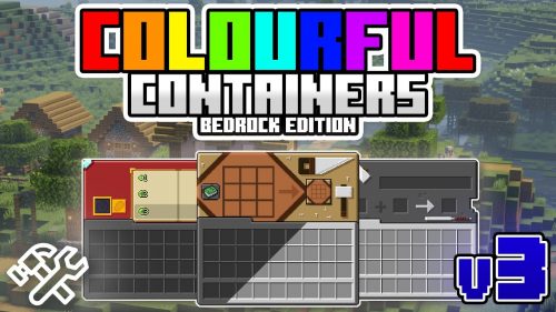 Colorful Containers GUI Pack (1.19) – Java/Bedrock Thumbnail
