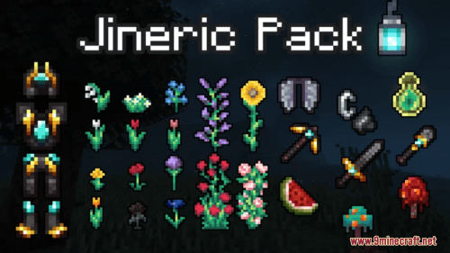 Jineric Resource Pack (1.19.4, 1.18.2) – Texture Pack Thumbnail