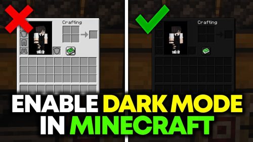 Mindful Darkness Mod (1.19.4, 1.19.2) – Turning Minecraft into Dark Mode Thumbnail