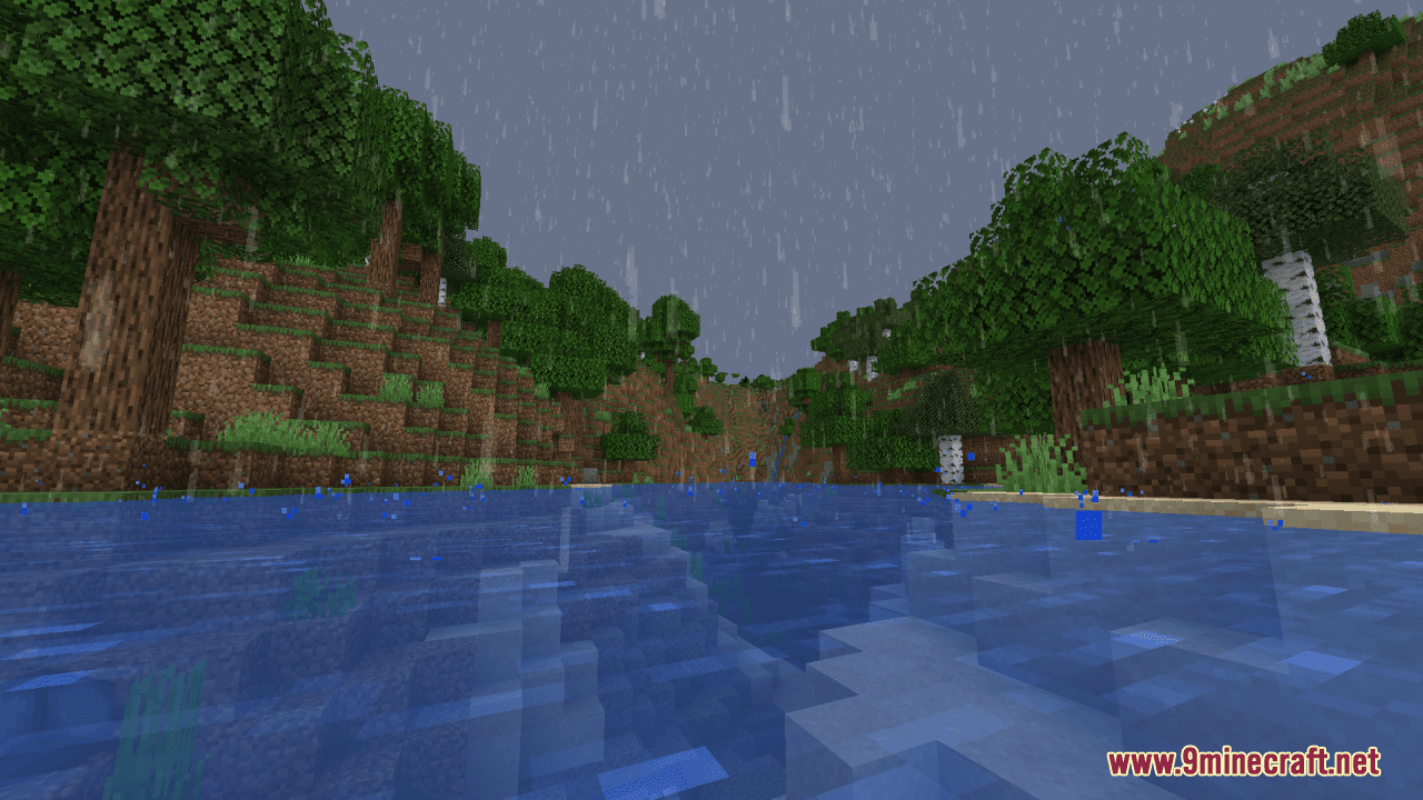Realistic Rainfall Resource Pack - 1Minecraft