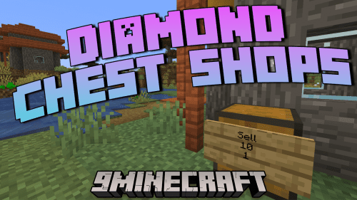 Diamond Chest Shops Mod (1.19.4, 1.18.2) – Buy And Sell Thumbnail