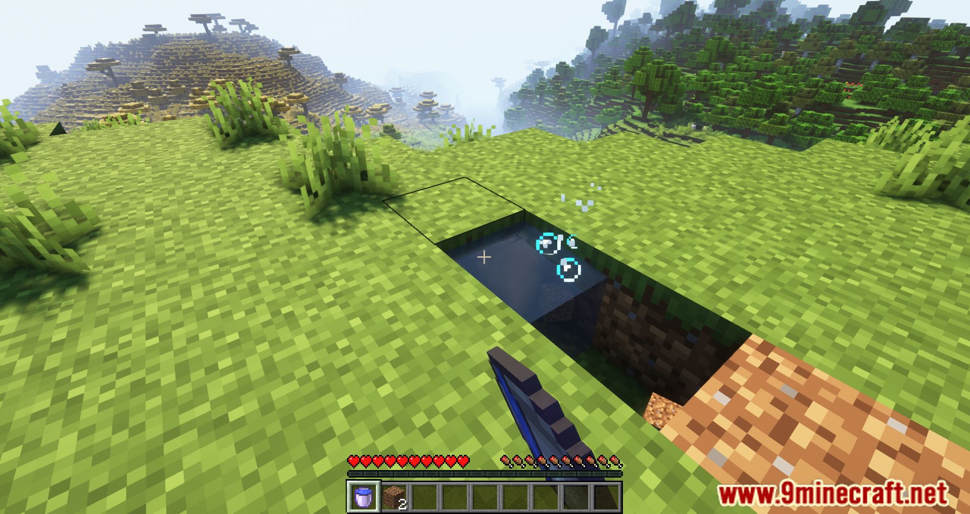 Infinity Water Bucket Mod 1Minecraft