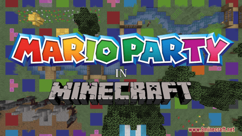MARIO PARTY Map (1.19.4, 1.18.2) – Classic Minigame in Minecraft Thumbnail