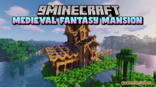 Medieval Fantasy Mansion Map (1.19.4, 1.18.2) – Where The Adventure Begins Thumbnail