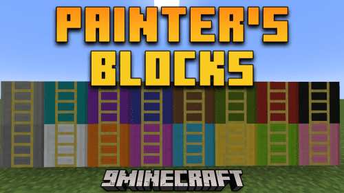 Painter’s Blocks Mod (1.19.3, 1.18.2) – A Bunch Of Freely Dyeable Stone Blocks. Thumbnail