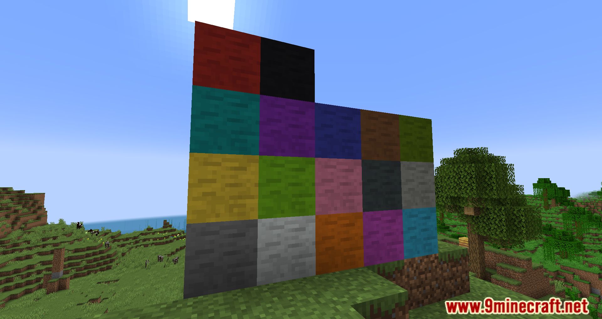 Painter's Blocks Mod (1.19.3, 1.18.2) - A Bunch Of Freely Dyeable Stone Blocks. 4