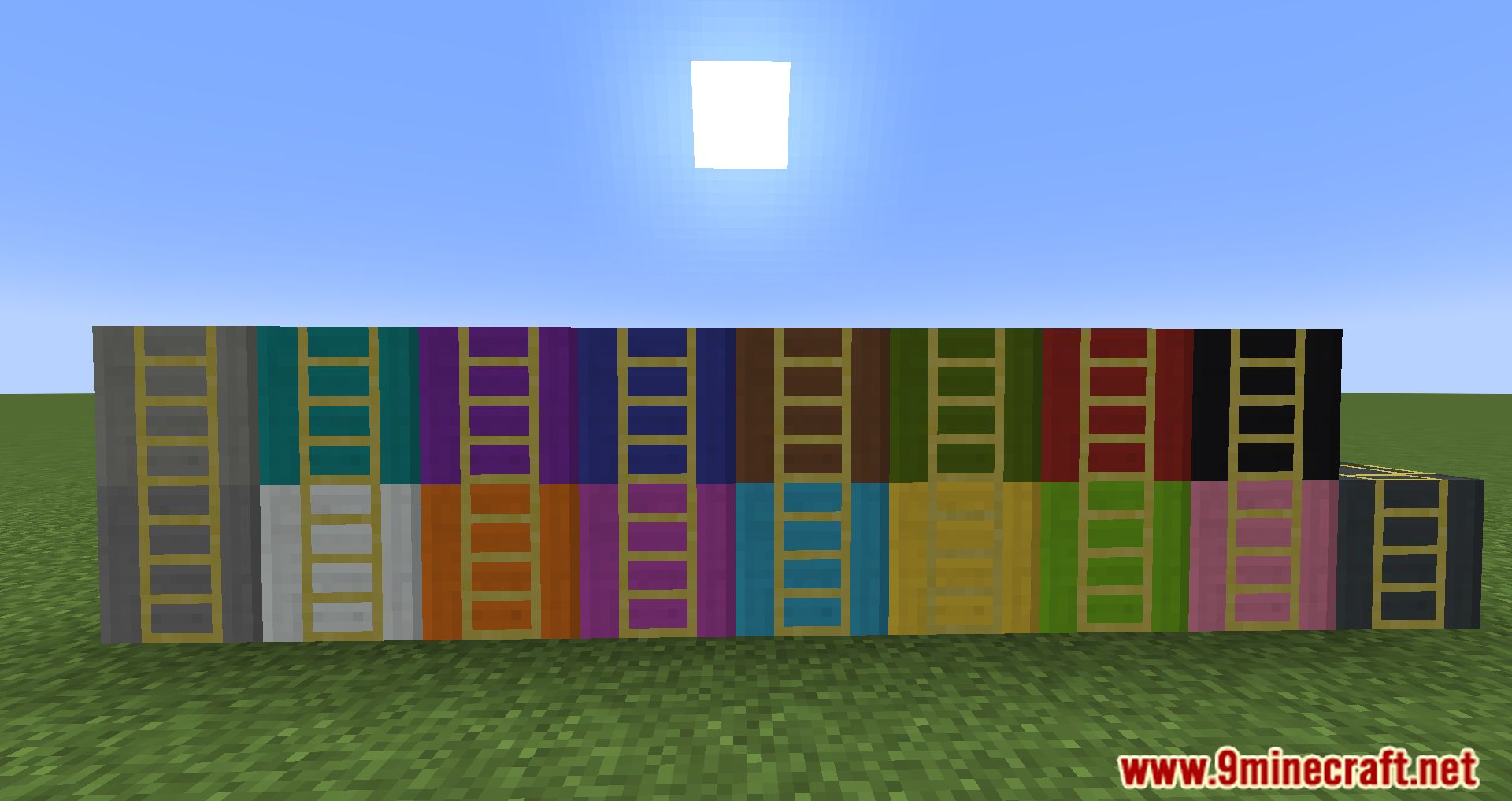 Painter's Blocks Mod (1.19.3, 1.18.2) - A Bunch Of Freely Dyeable Stone Blocks. 10