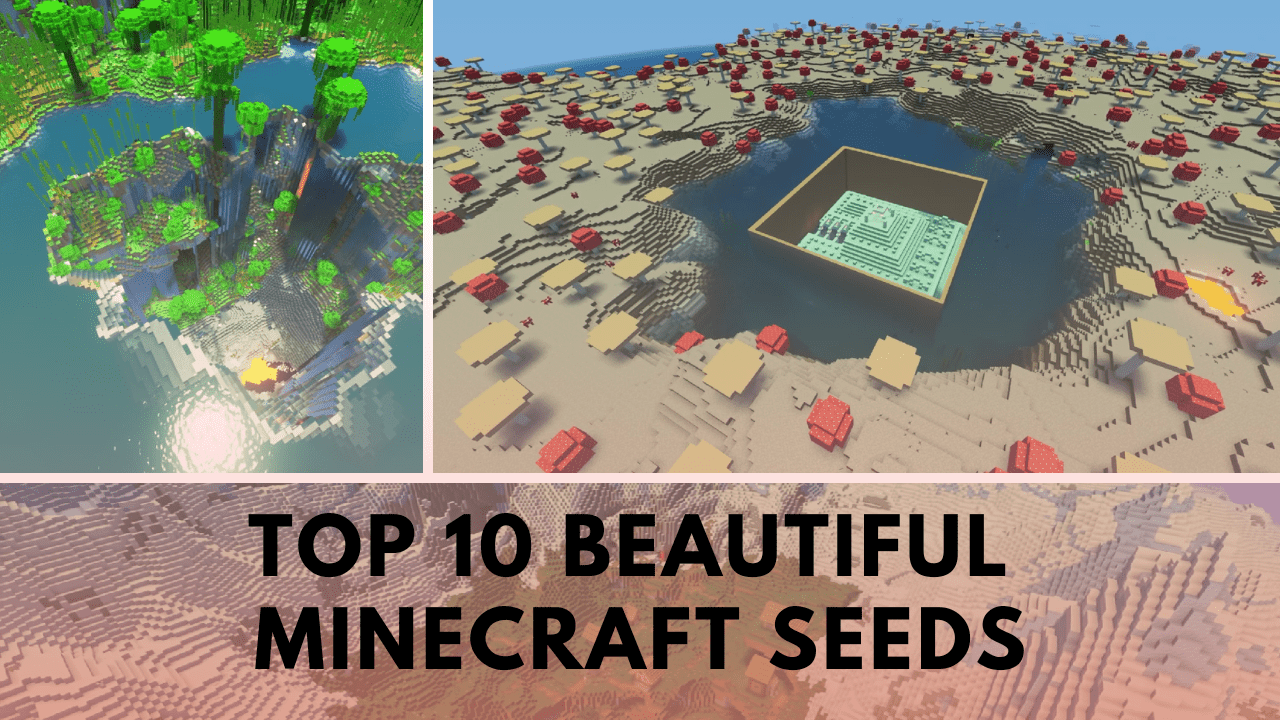 Top 10 Beautiful Minecraft Seeds Java Bedrock Edition 1Minecraft