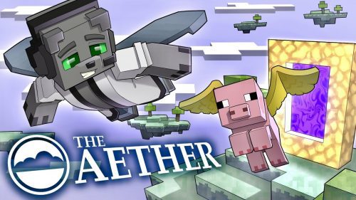 The Aether Mod (1.19.4) – Heaven Dimension Thumbnail